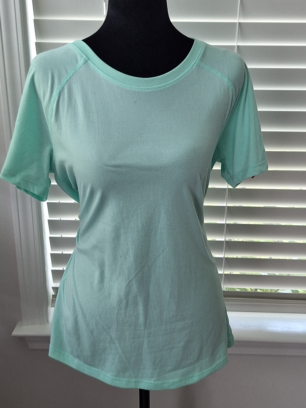 Athletic Works Mint Green Short-Sleeve Crew Neck Tee